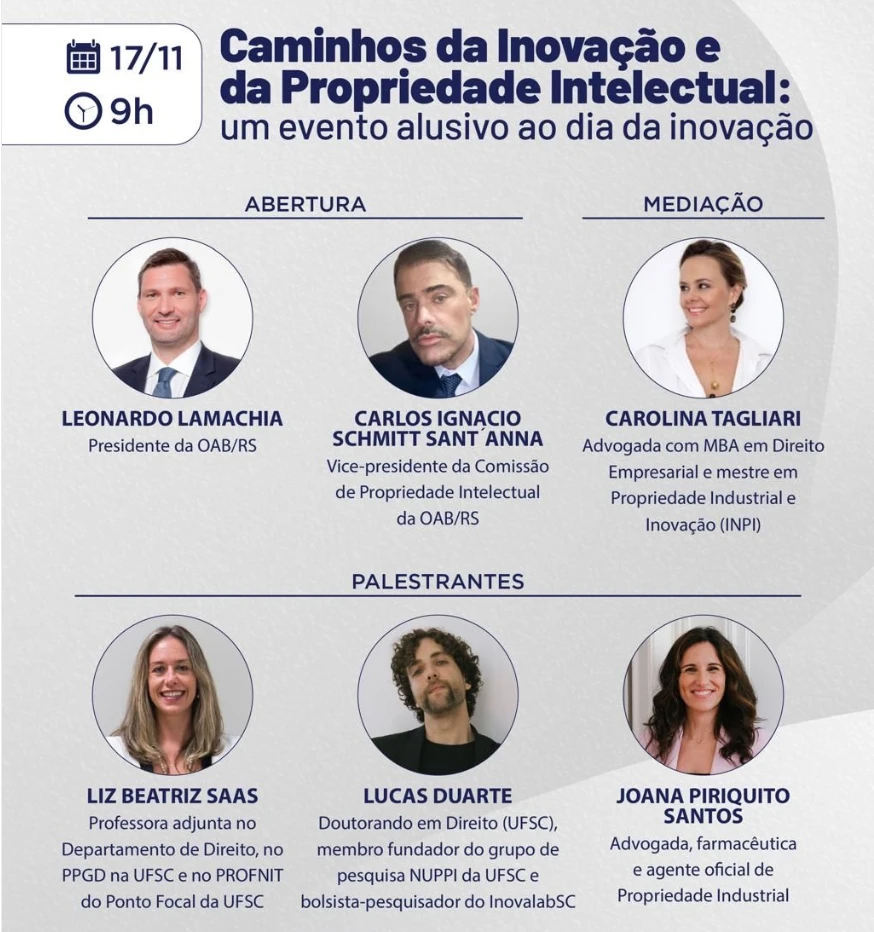 Brasil : Caminhos da Inovação e da Propriedade Intelectual